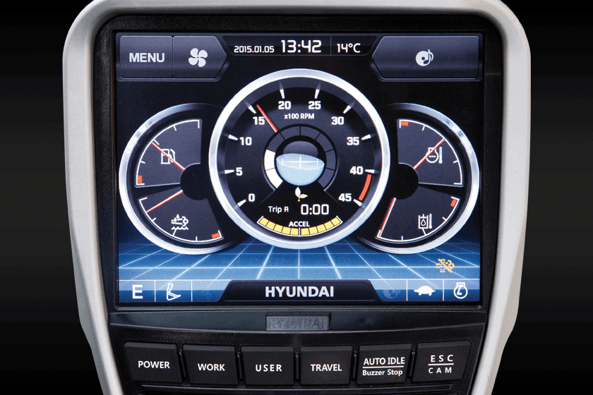 The Hyundai HW250MH Digital Console is shown