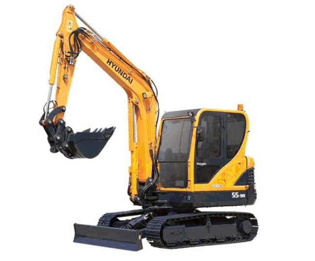 Hyundai R55-9A Excavator - Earth Diggers | Quality Fleet Service Inc.